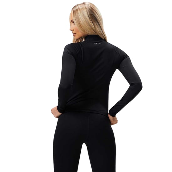 Gym King - Jacke für Damen, Durchgehender Reißverschluss, Raglanärmel (Schwarz) - Image 3