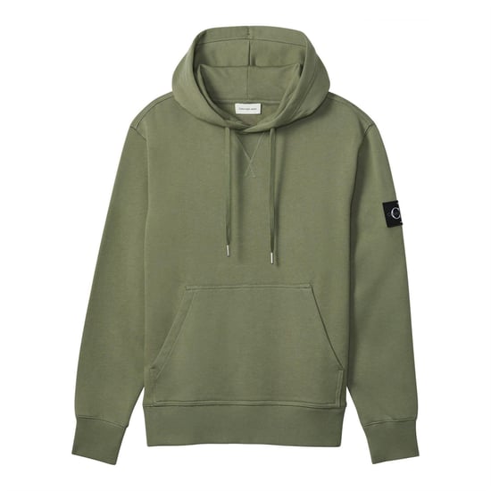 Calvin Klein - Kapuzenpullover für Herren, Abzeichen (Dunkles Flechtengrün) - Image 1