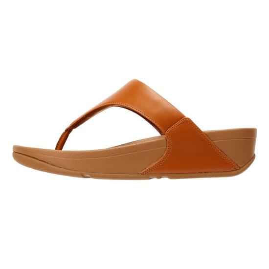 FitFlop Lulu Leder Damensandalen - (Tan) - Image 6