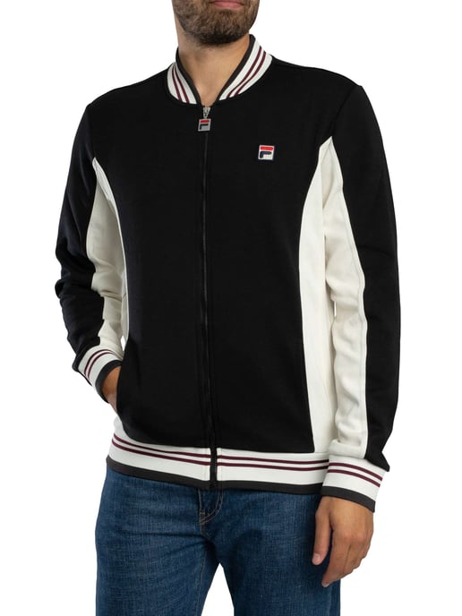 Fila Settanta Baseball Track Jacke, Schwarz - Image 2