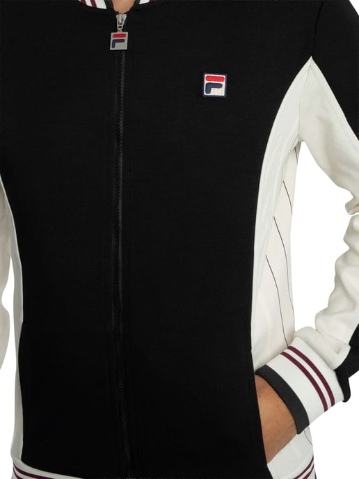 Fila Settanta Baseball Track Jacke, Schwarz - Image 4
