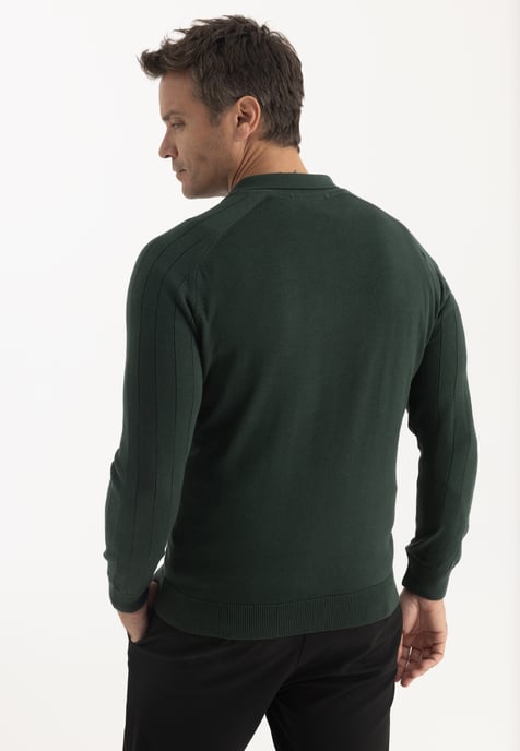 Pullover Pullover Mit Polokragen Und Reißverschluss - Image 5