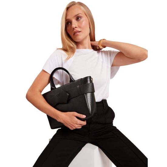 Ted Baker Jimsa Knot Bow Schwarze Tragetasche - Image 1
