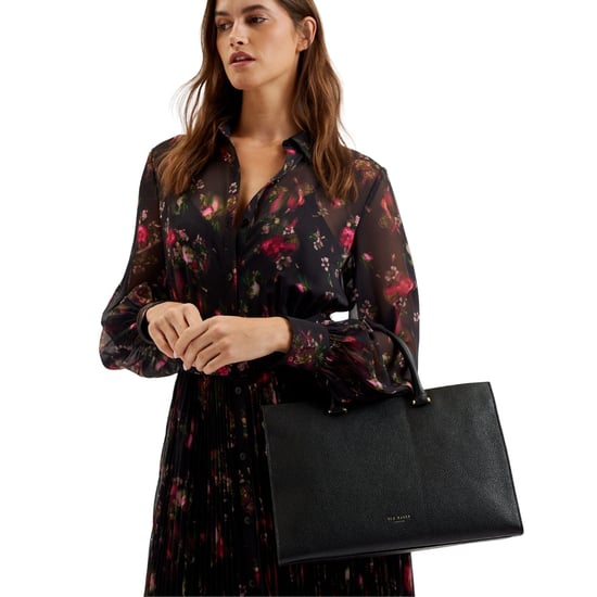 Ted Baker Rosane Bar Detail Medium Schwarze Tragetasche - Image 4