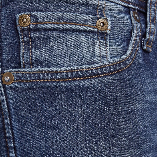 Jack & Jones Herren Agi 005 Original 5-Pocket Skinny Fit Stretchy Denim Jeans - Image 5