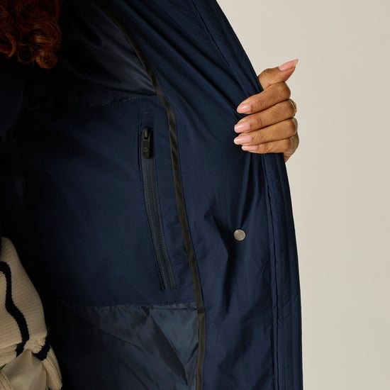 Regatta - "Eloria" Steppjacke für Damen, Lang (Marine) - Image 3