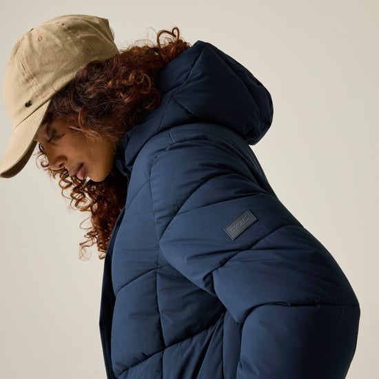 Regatta - "Eloria" Steppjacke für Damen, Lang (Marine) - Image 4