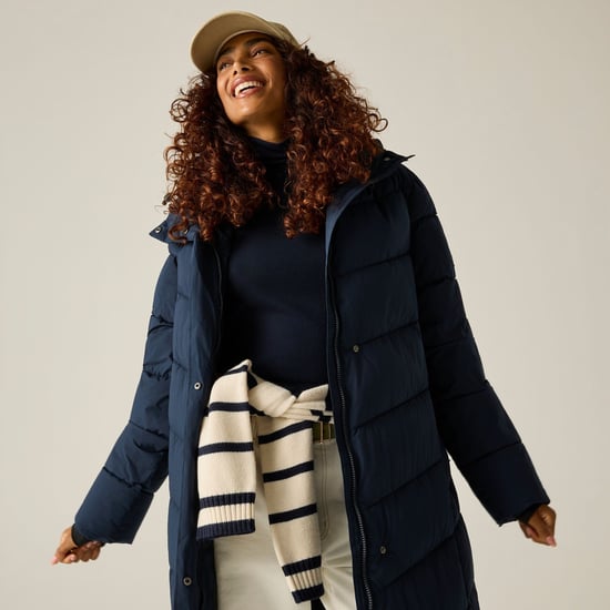 Regatta - "Eloria" Steppjacke für Damen, Lang (Marine) - Image 5