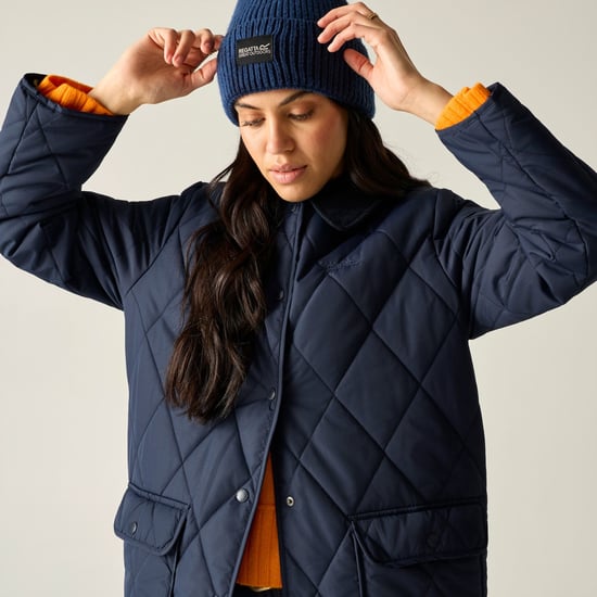 Regatta - "Orla Kiely" Jacke für Damen, Midi-Länge (Marine) - Image 5
