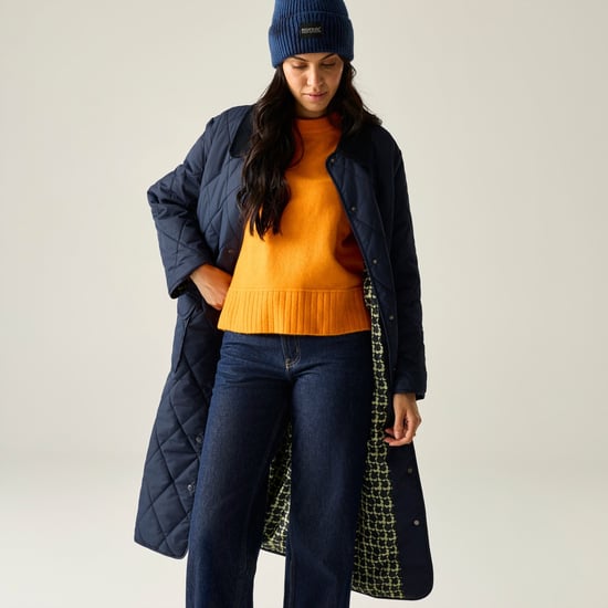 Regatta - "Orla Kiely" Jacke für Damen, Midi-Länge (Marine) - Image 6