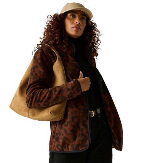 Regatta - "Frankie" Fleecejacke für Damen, Durchgehender Reißverschluss (Dunkel) - Image 3