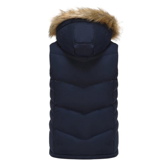 SoulCal - Weste für Damen, Reißverschlusstasche (Marine) - Image 2