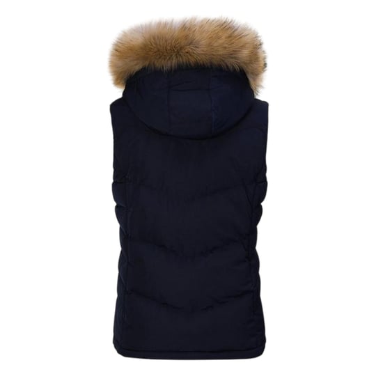 SoulCal - Weste für Damen, Reißverschlusstasche (Dunkel-Marineblau) - Image 2
