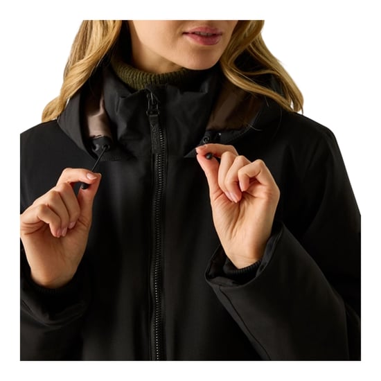 Regatta - "Marron" Isolier-Jacke für Damen, Wasserfest (Schwarz/Mokka) - Image 5