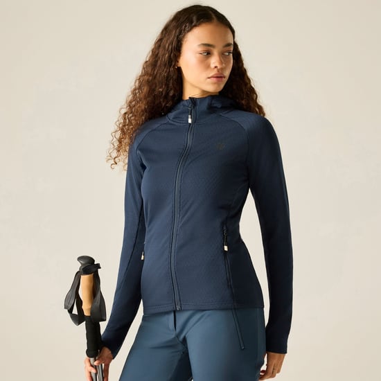 Dare 2B - "Ventura" Midlayer für Damen, mit Kapuze, Stretch (Marine) - Image 1