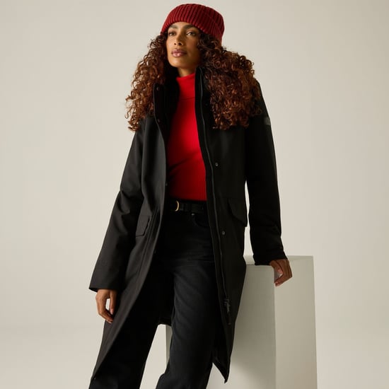 Regatta - "Ramona" Jacke, wasserfest für Damen (Schwarz) - Image 3