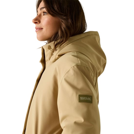 Regatta - "Janna" Isolier-Jacke für Damen, Lang, Wasserfest (Gerstenkorn Gelb) - Image 3