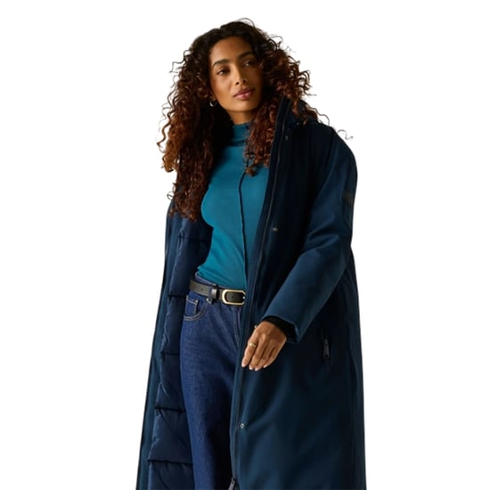 Regatta - "Janna" Isolier-Jacke für Damen, Lang, Wasserfest (Marine) - Image 5