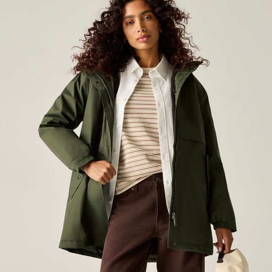 Regatta - "Brielly" Jacke, wasserfest für Damen (Dunkel-Khaki/Schwarz) - Image 6
