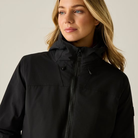 Regatta - "Denbury" Jacke für Damen, 3 in 1 (Schwarz/Asche) - Image 5