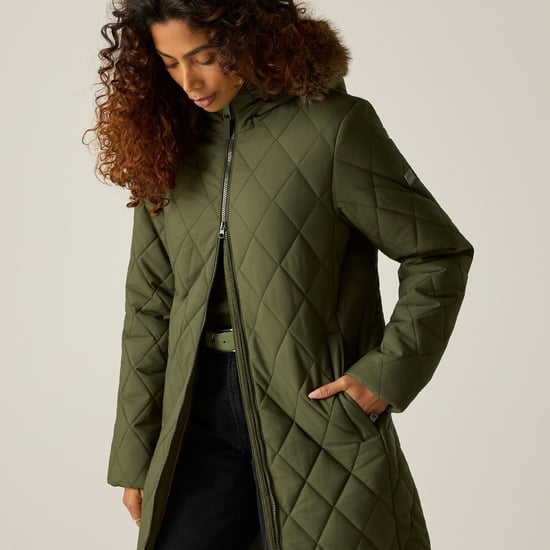 Regatta - "Fionne" Jacke für Damen, Lang (Dunkel-Khaki) - Image 6