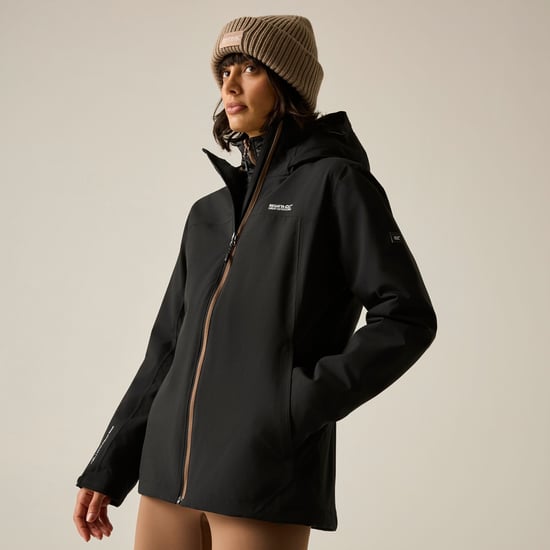 Regatta - "Wentwood" Jacke für Damen (Schwarz/Mokka) - Image 3