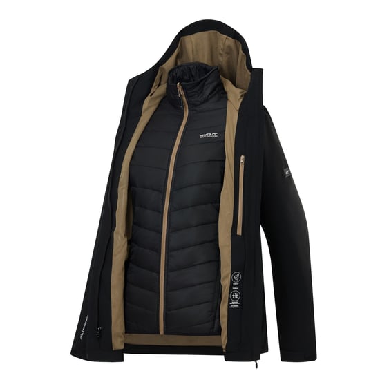 Regatta - "Wentwood" Jacke für Damen (Schwarz/Mokka) - Image 6