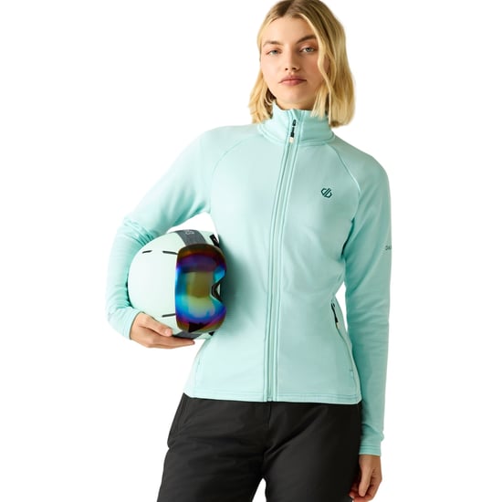 Dare 2B - "Lowline" Midlayer für Damen, Durchgehender Reißverschluss, Core Stretch (Wasser Blau) - Image 1