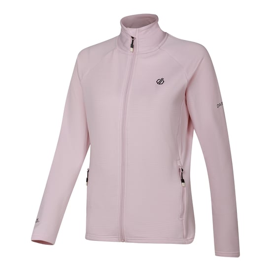Dare 2B - "Lowline" Midlayer für Damen, Durchgehender Reißverschluss, Core Stretch (Rosa Nebel) - Image 4