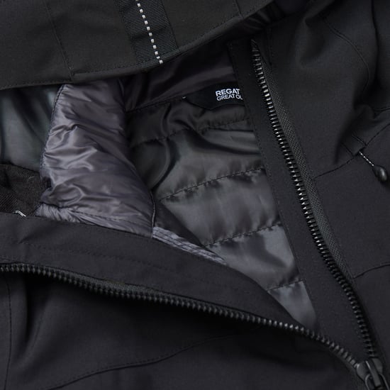 Regatta - "Denbury" Jacke für Damen, 3 in 1 (Schwarz/Asche) - Image 1