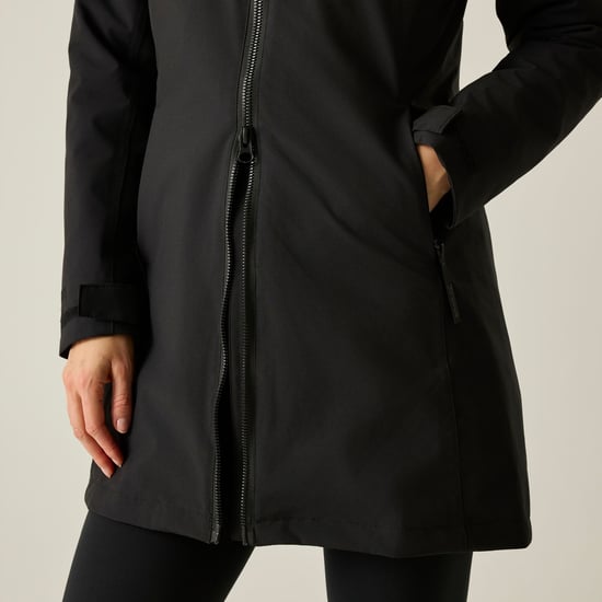 Regatta - "Denbury" Jacke für Damen, 3 in 1 (Schwarz/Asche) - Image 6
