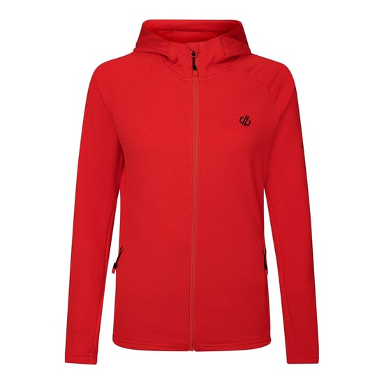 Dare 2B - "Ventura" Midlayer für Damen, mit Kapuze, Stretch (Granatapfel-Rot) - Image 2