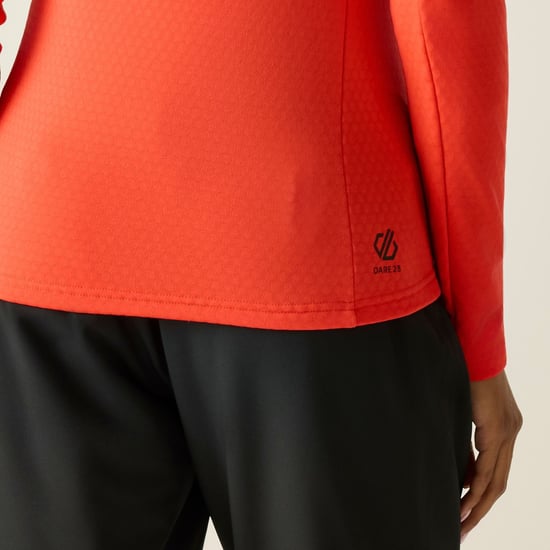 Dare 2B - "Ventura" Midlayer für Damen, mit Kapuze, Stretch (Granatapfel-Rot) - Image 5