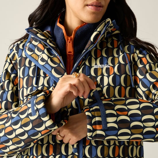 Regatta - "Orla Kiely" Jacke, wasserfest für Damen, Isoliert (Marine/Bunt) - Image 6