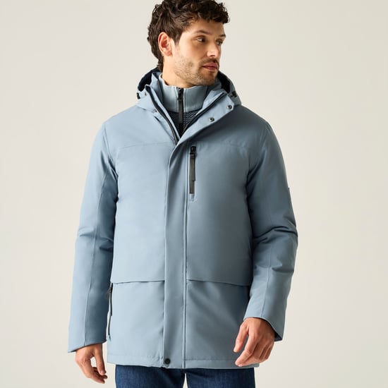 Regatta - "Baylon" Jacke für Herren, Isoliert, Wasserfest (Grau) - Image 1