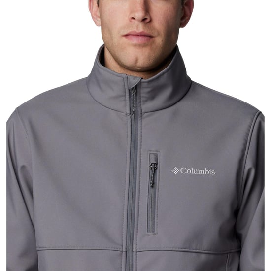 Columbia - "Ascender" Softshelljacke für Herren, Wasserbeständig (Grau) - Image 3