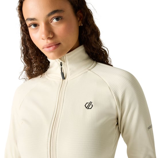 Dare 2B - "Lowline" Midlayer für Damen, Durchgehender Reißverschluss, Core Stretch (Mandelmilch) - Image 5
