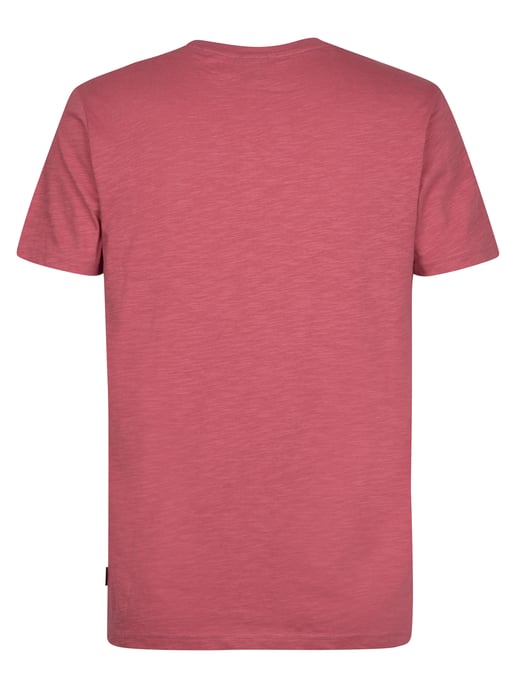 Petrol Industries - Jersey T-Shirt EclipseLuna Herren - Rot - Image 2