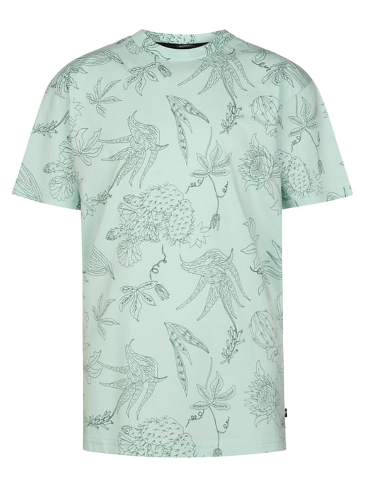 Petrol Industries - Allover-Print T-Shirt Agave Boys - Grün - Image 1