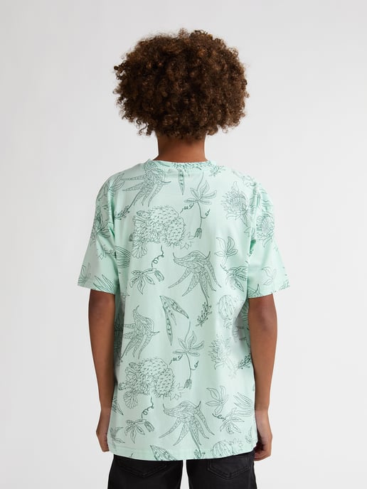 Petrol Industries - Allover-Print T-Shirt Agave Boys - Grün - Image 4