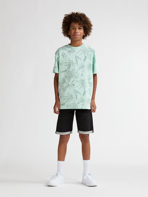 Petrol Industries - Allover-Print T-Shirt Agave Boys - Grün - Image 5