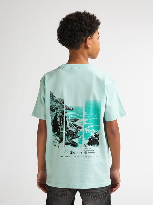 Petrol Industries - T-Shirt mit Rückendruck Desierto Boys - Grün - Image 4