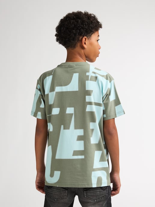 Petrol Industries - All-Over-Print T-Shirt Montaña Jungs - Grün - Image 4