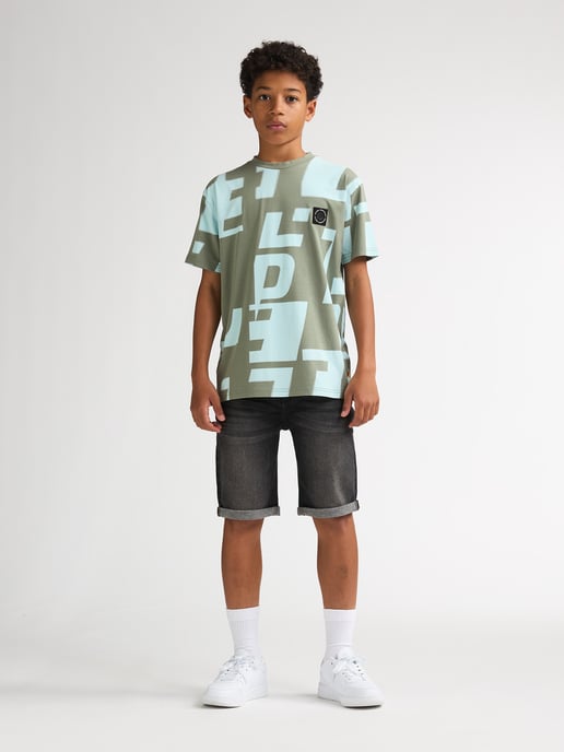 Petrol Industries - All-Over-Print T-Shirt Montaña Jungs - Grün - Image 5