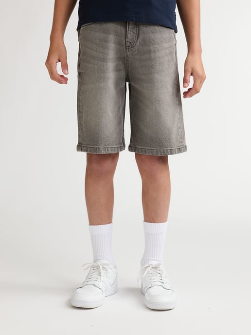 Petrol Industries - Lenox Locker Sitzt Denim Shorts Rosarito Jungs - Grau - Image 1