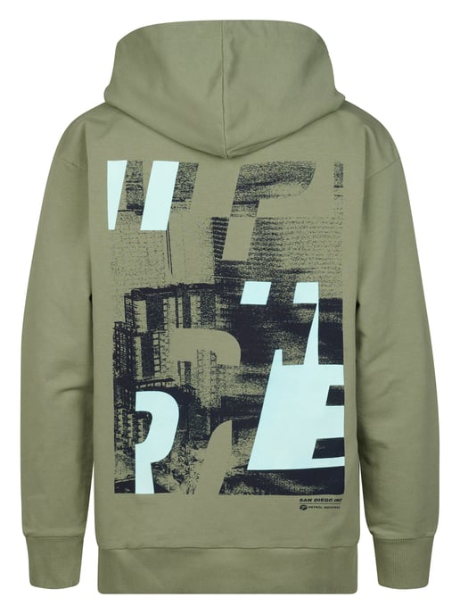 Petrol Industries - Bedruckter Strick-Hoodie Chapala Jungen - Grün - Image 2