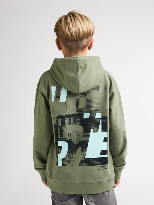 Petrol Industries - Bedruckter Strick-Hoodie Chapala Jungen - Grün - Image 4