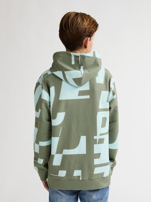 Petrol Industries - Allover-Print Hoodie Laguna Boys - Grün - Image 4
