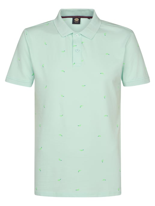 Petrol Industries - Piqué Polo Escape Herren - Grün - Image 1