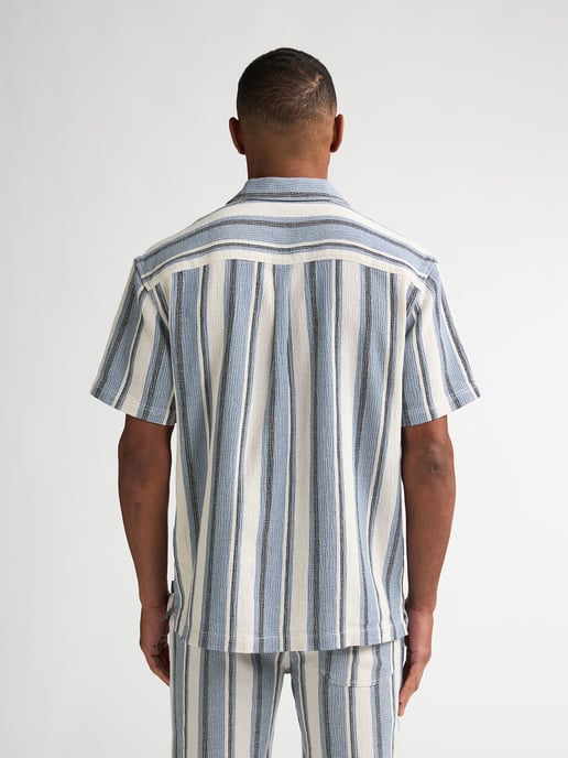 Petrol Industries - Allover-Druckshirt Adventura Herren - Blau - Image 4